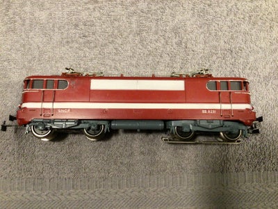 Modeltog, Märklin Kapitale fransk ellokomotiv , skala Ho, Märklin 3059 Capitole BB9291 ellokomotiv h