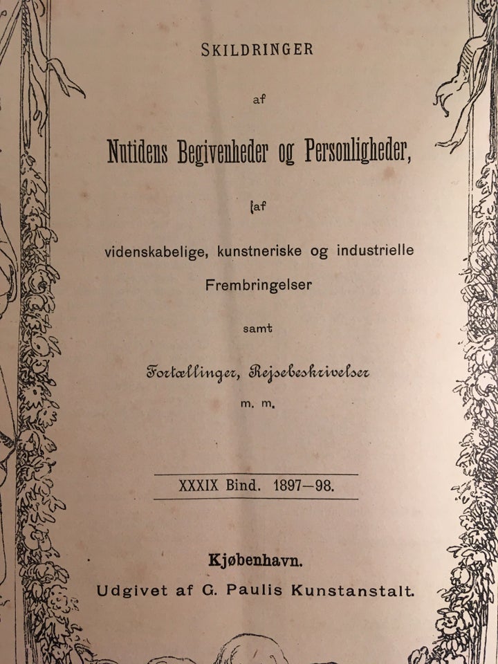 UNDER SALG Illustreret Tidende Bind 39 - 1897-98, Blad