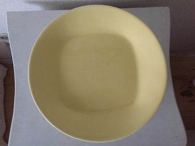 Porcelæn, spisetallerken, Bodum, Spisetallerkner / frokosttallerkner fra Bodum i skøn (lyse)gul farv