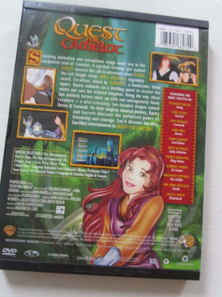 Quest For Camelot Det Magiske Sværd , instruktør Don Bluth,