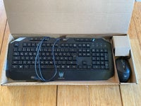 Gaming, Acer, Acer Predator G3-710 keyboard og mus til pc
