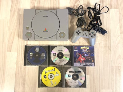 Playstation 1, God, PS1 med 5 fede spil.

Er du klar til at gå i ægte retro mode ?

Sælger denne Pla