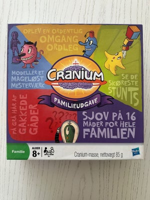 Cranium - Familieudgave, Familiespil, brætspil, Cranium familieudgaven
For 4+ mange spillere
Fra 8 å