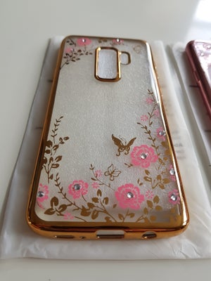 Cover, t. Samsung, S9, Helt nyt tyndt Samsung Galaxy S9 cover med pynt i guld farve


God beskyttels