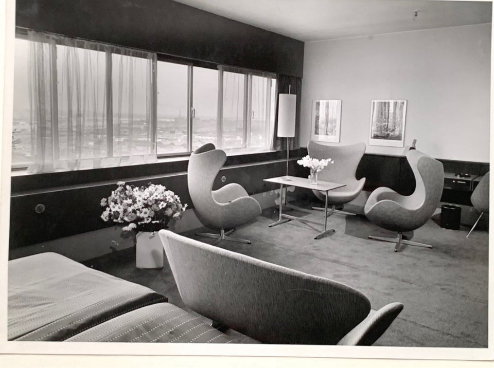 Arne Jacobsen Sj ldne originale fotos fra SAS Royal Hotel dba