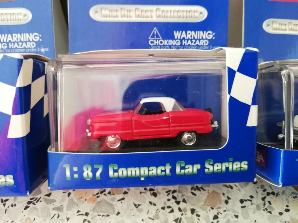 Modelbil, compact car series 1:87, skala 1.87