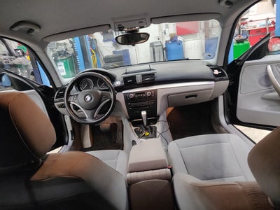 BMW 120d, 2,0 aut., Diesel, aut. 2007, km 372000, sort, nysynet, klimaanlæg, aircondition, ABS, airb