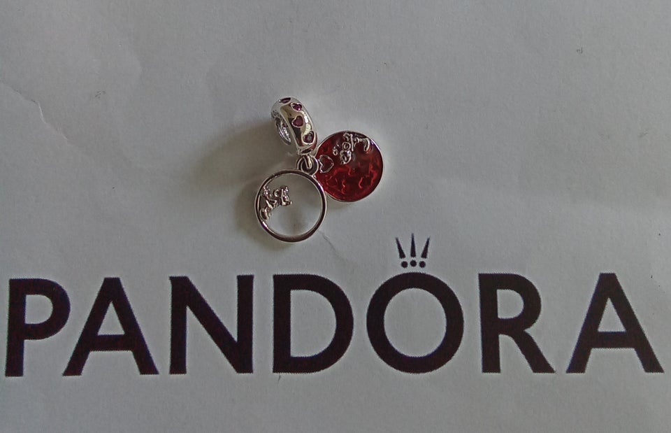 Charms, sølv, Pandora