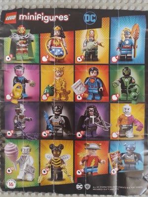 Lego Minifigures, DC Super Heroes , 71026, Fra 35-55 kr. pr. figur. Helt ny, kun åbnet for identifik