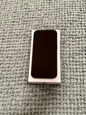 iPhone 15, 128 GB, sort, Perfekt, KUN 3 måneder gammel iPhone 15 128 GB med 100% batterikapacitet i 
