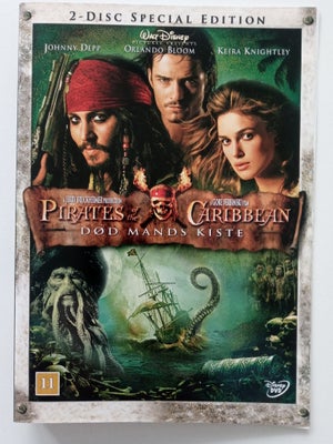 Pirates of the Caribbean - Død mands kiste, , DVD, eventyr, Se begge foto, for handlingen i filmen.
