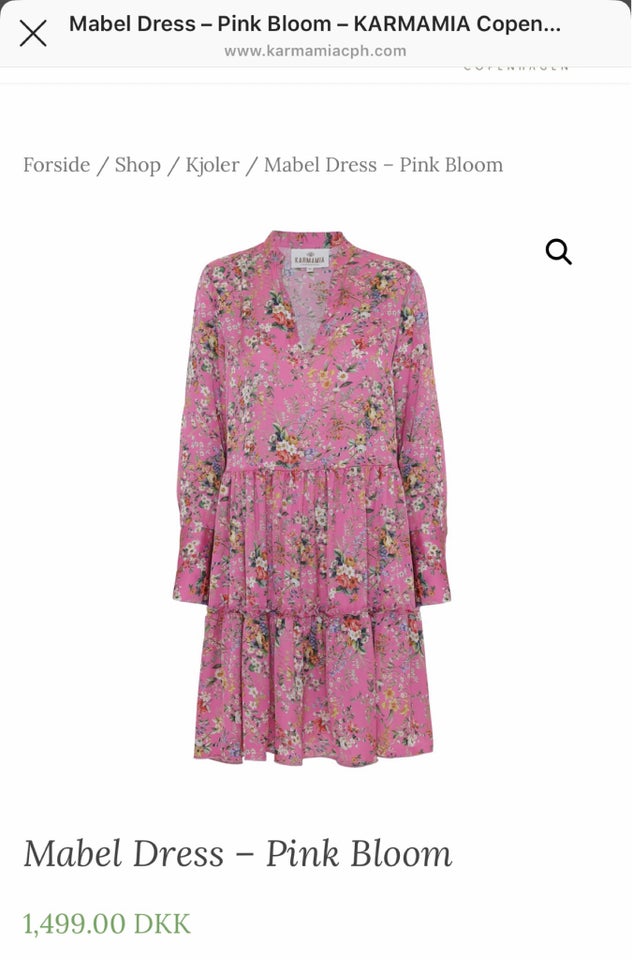 Mabel Dress – Pink Bloom