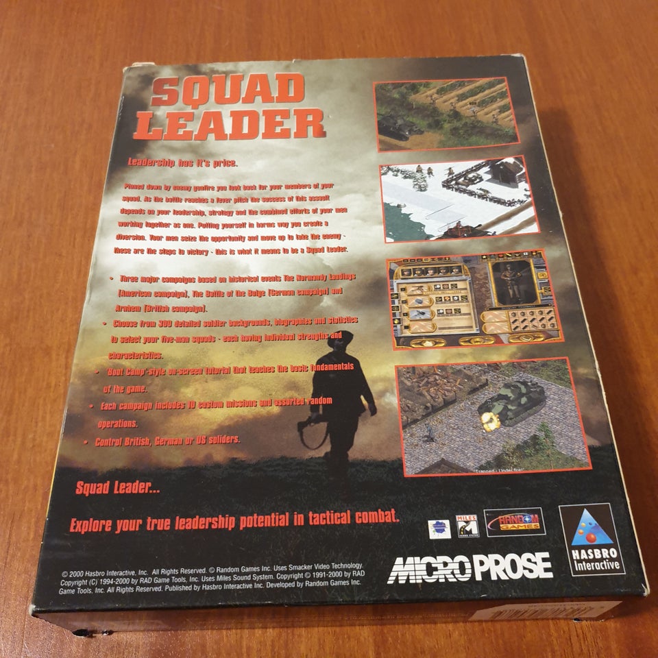 SQUAD LEADER (Stort Box-set), til pc, strategi