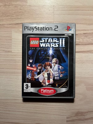 LEGO Star Wars II, PS2, Spillet er testet og virker som det skal.

Fragt tilbydes +40,- 