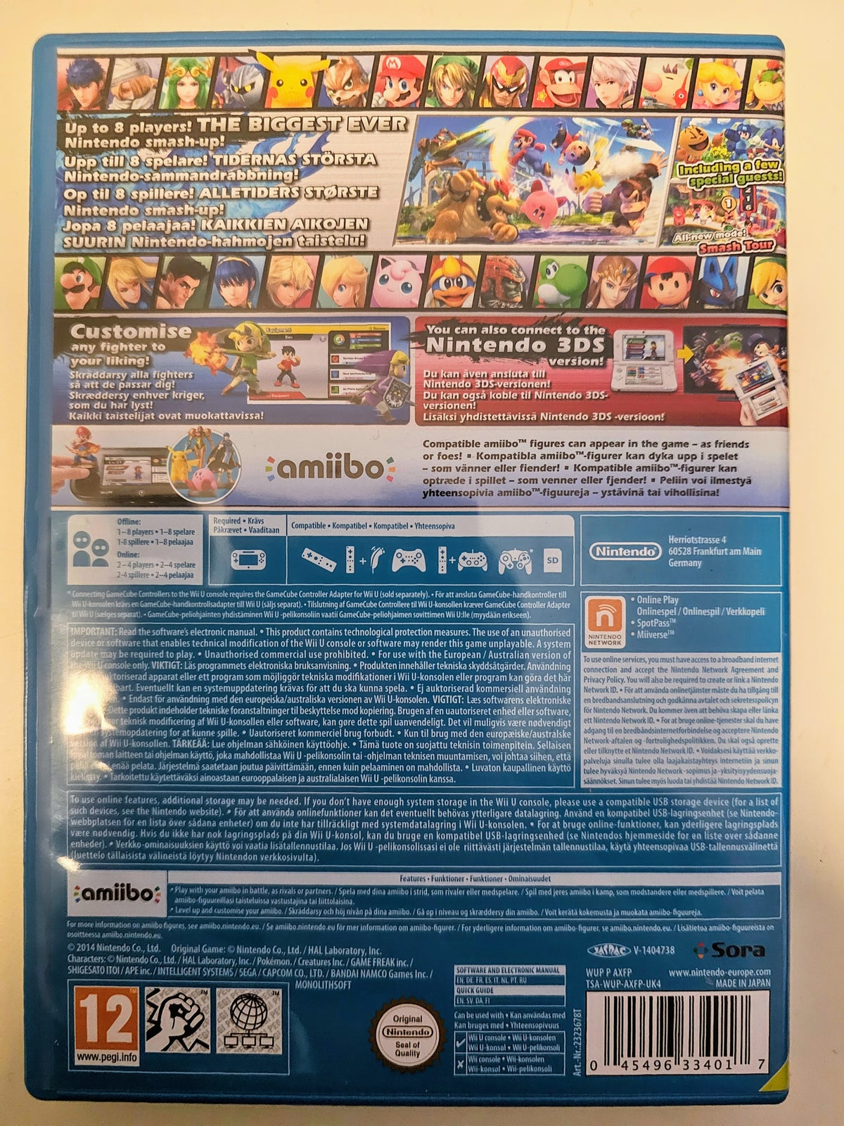 Super Smash Bros for, Nintendo Wii U