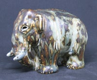 Stentøjsfigur elefant