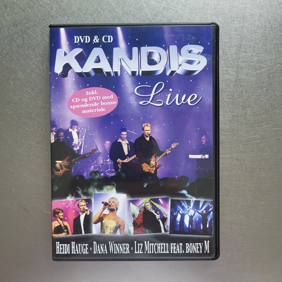 Kandis live dvd og cd, DVD, musical/dans