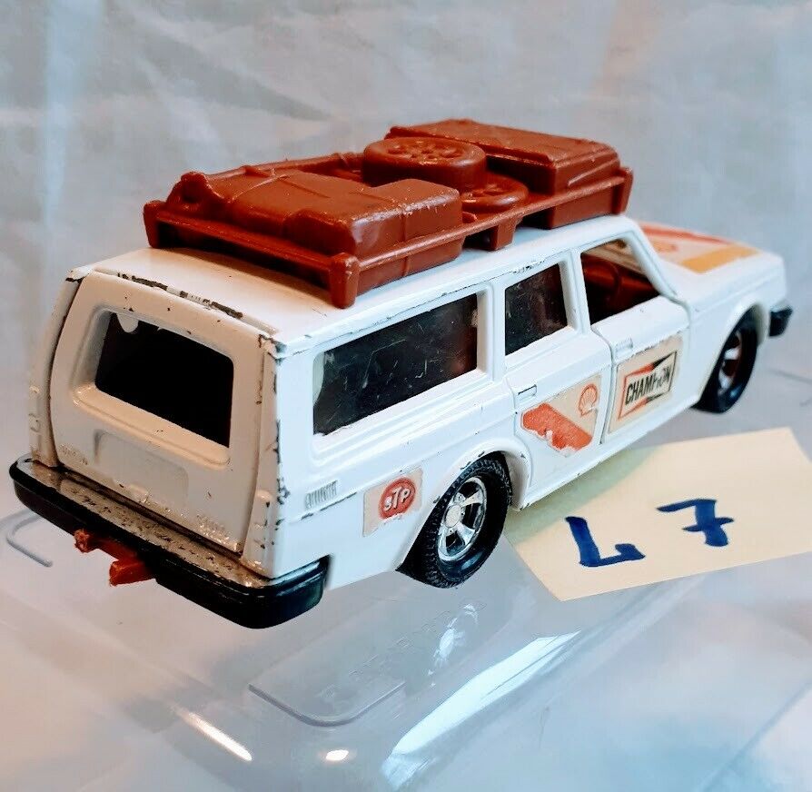 Modelbil, Lesney. Matchbox. Volvo 245 DL. Shell Rally