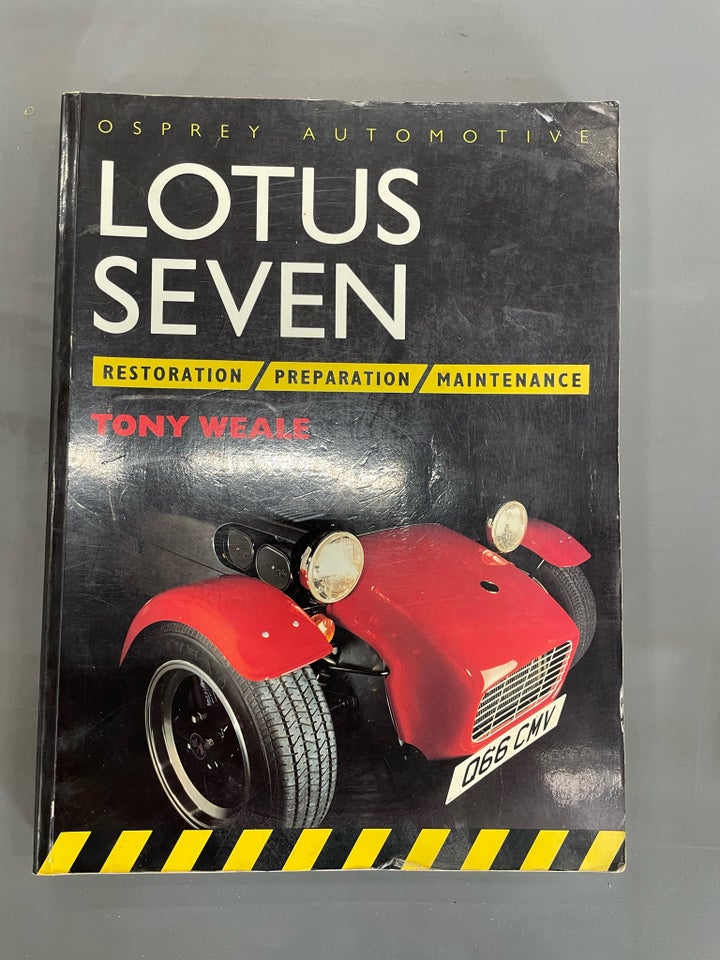 Vintage / retro bog om Lotus Seven rep.+service, Af Tony