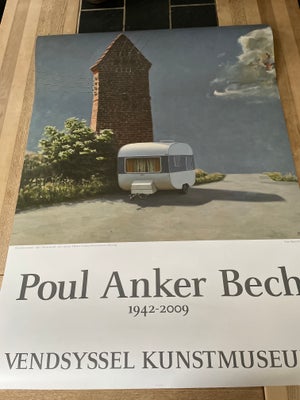 Plakat, Poul Anker Bech, motiv: Den sidste sommer, b: 70 h: 100, Helt ny