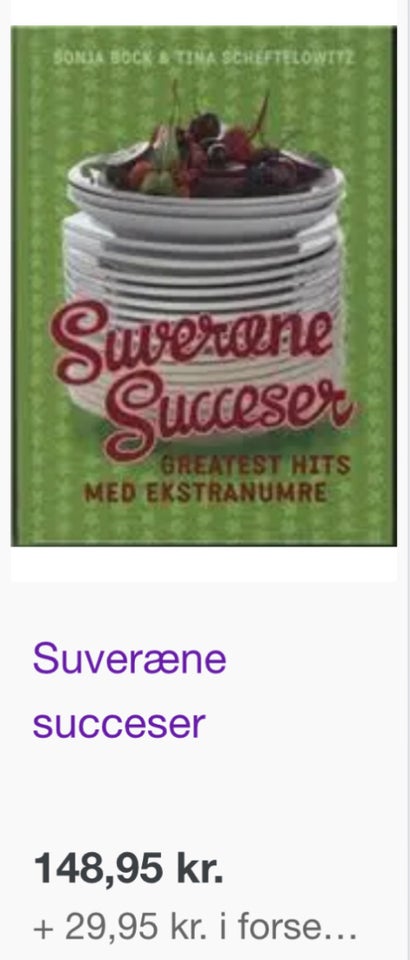 Suveræne Succeser, Sonja Bock og Tina Scheftelowitz