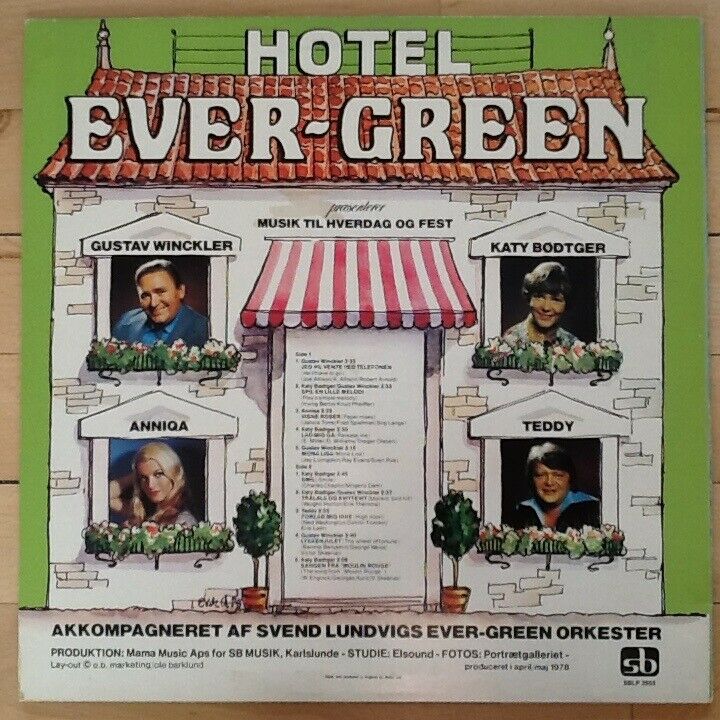 LP, Gustav Winckler m.fl., Hotel Evergreen 3