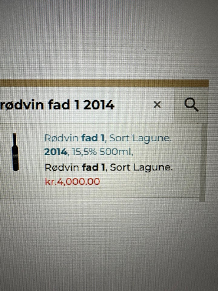 Vin og spiritus, Rødvin, økologisk