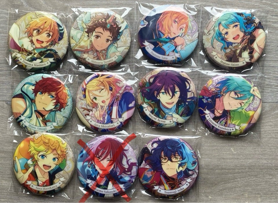 Badges, Ensemble Stars CN flower badges