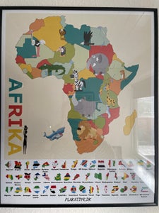 Find Afrika Plakat på DBA - køb og salg af nyt og