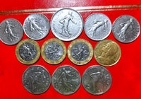 Vesteuropa, mønter, 19601996