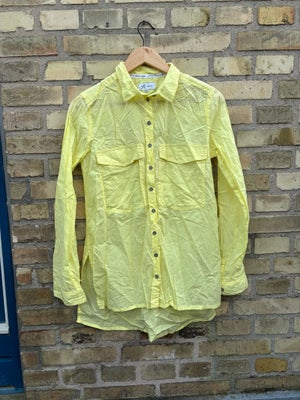 Skjorte, YFL Reservedel, str. 36, Lyse gul, 100% Bomuld, Ubrugt, Super fin fjerlet ubrugt skjorte. S