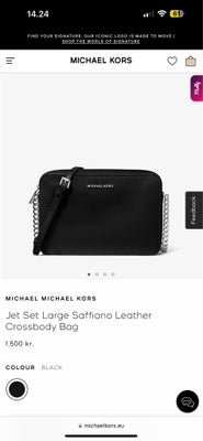 Skuldertaske, Michael Kors, læder, Super fin Michael kors taske sælges.

Den fremstår som ny, da den