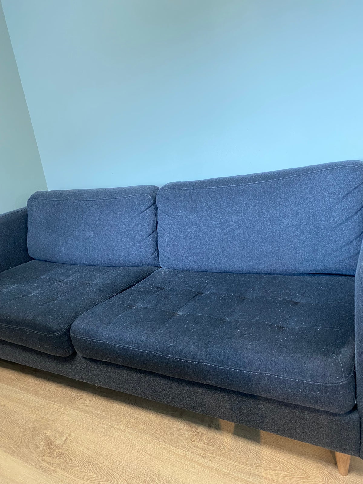 Sofa, uld, 2 pers.