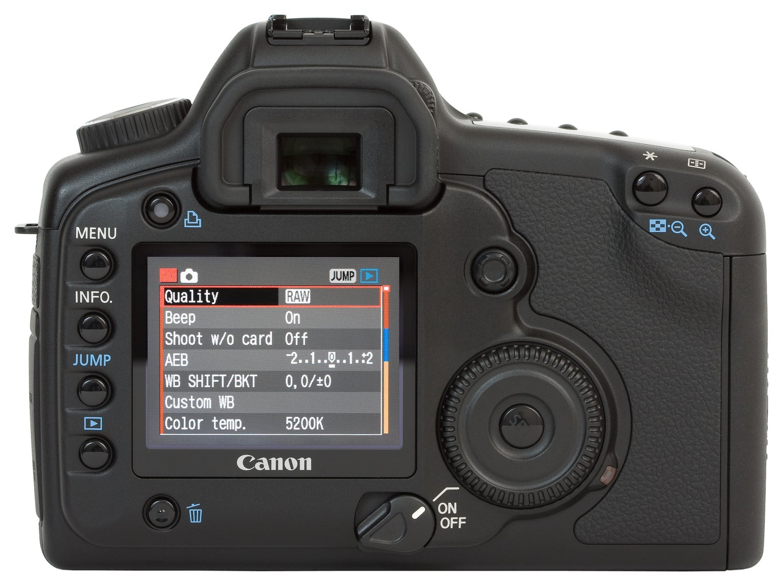 Canon, EOS 5D (kamerahus), 12,7 megapixels