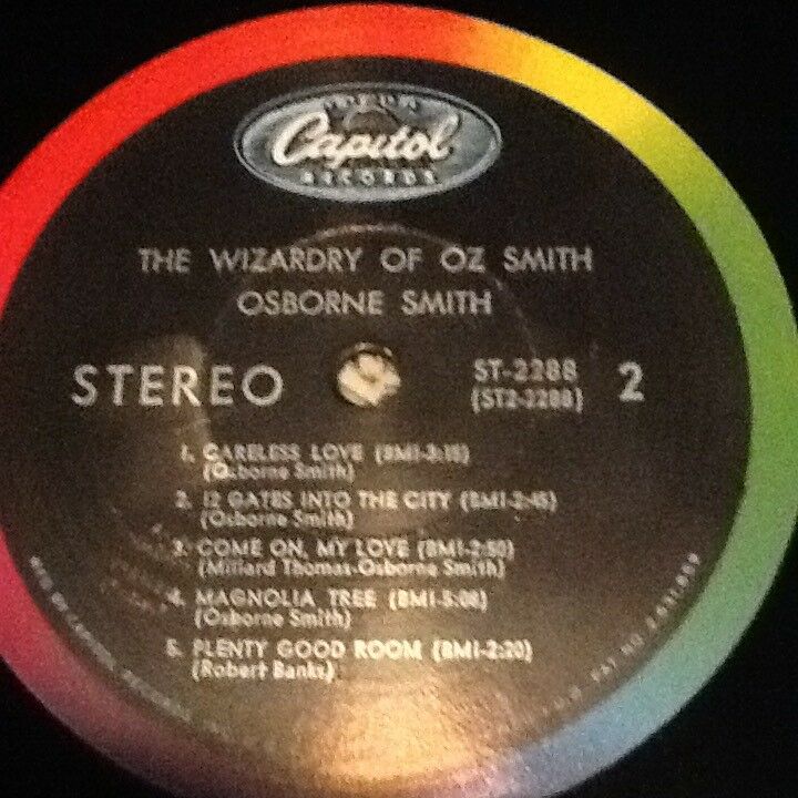 LP, Oz Smith, The Wizardry of Oz Smith