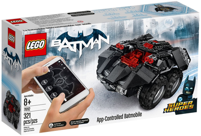 Lego Super heroes, 76112 App-Controlled Batmobile med Eksklusive Mini, Lego 76112 Super Heroes: Batm
