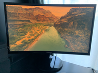 Samsung Curved screen, C24F390, 24 tommer
