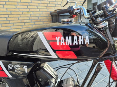 Yamaha Yamaha fs1 2 Gear, 1988, 1000 km, Sort/rød, Nu udbydes dette unikum af en Yamaha fs1( bygget 