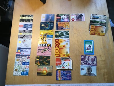 Telefonkort, Dan mønt kort, Lille samling. Indeholder:
22 forskellige danmønt kort
35 dubletter
3 tr