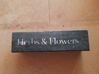 Herbs og flowers