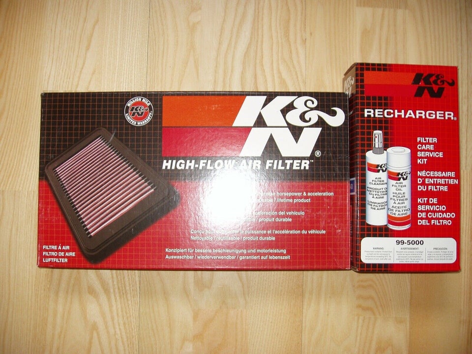 Andre reservedele, K&N filter + Recharge kit Audi/VW, VW