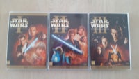 Star wars 1 + 2 + 3, DVD, science fiction
