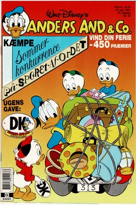 Anders And nr. 24 1991 NM m. 2 x indlæg & Don Rosa, Tegneserie, Der er ikke rust på clips eller skre