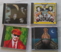 MOONJAM: 4 CD'er 27 – alle 100 kr., rock