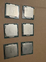 6x cpu , Intel , Blandet