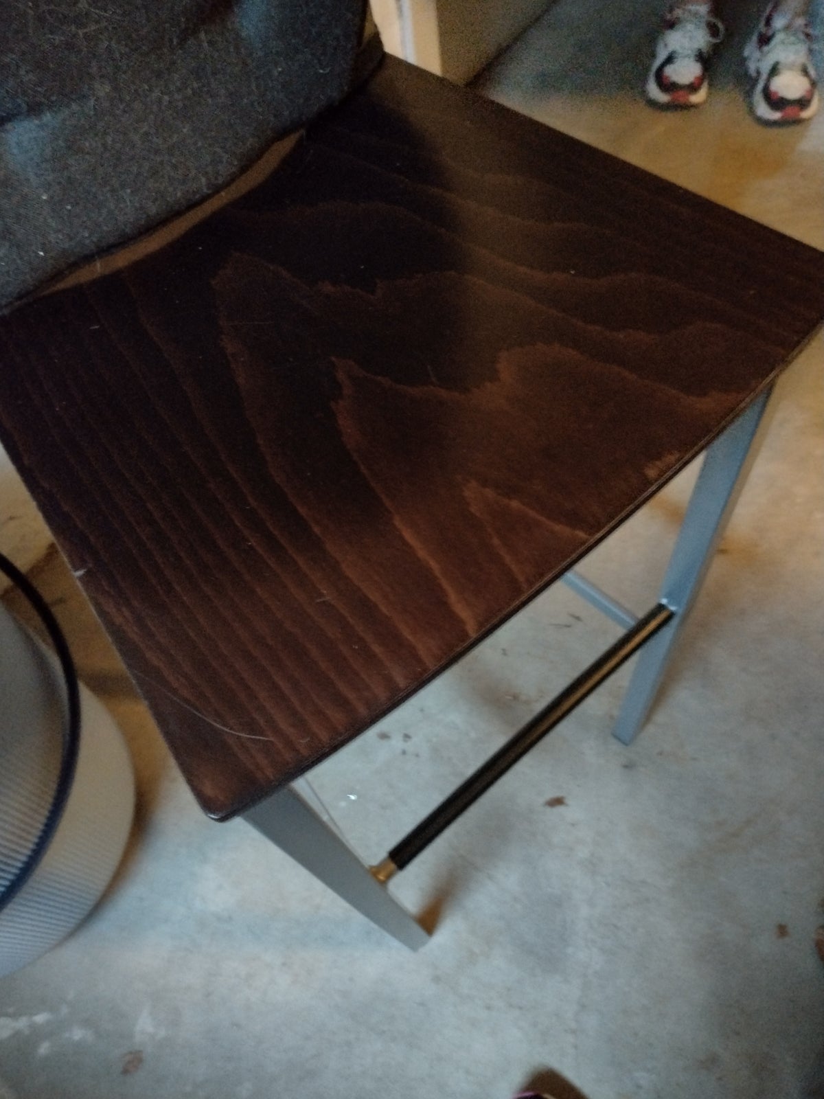 Spisebordsstol, Træ,. Metal