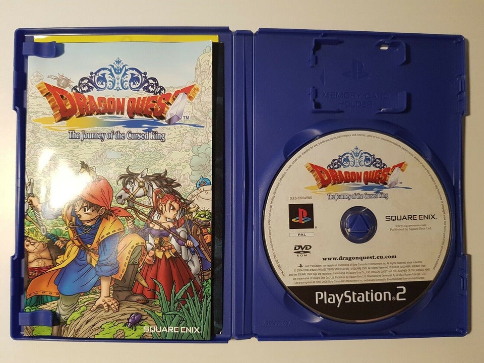 Dragon Quest, journey of the cursed king, PS2