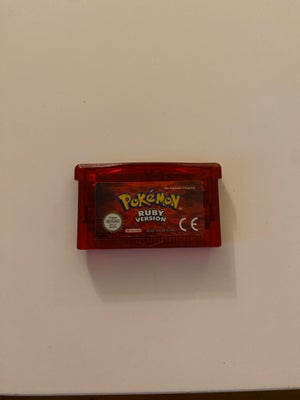 Pokemon Ruby, Gameboy Advance, Sælger dette Pokemon ruby spil, kun selve spillet, men det virker som