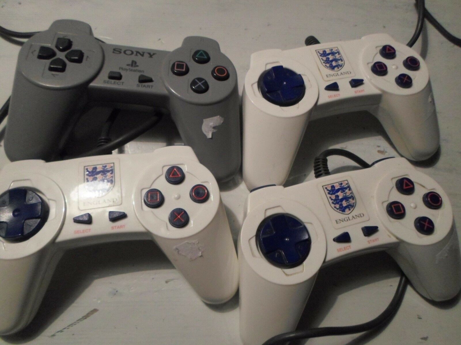 Controller, Playstation 1, Sony & England