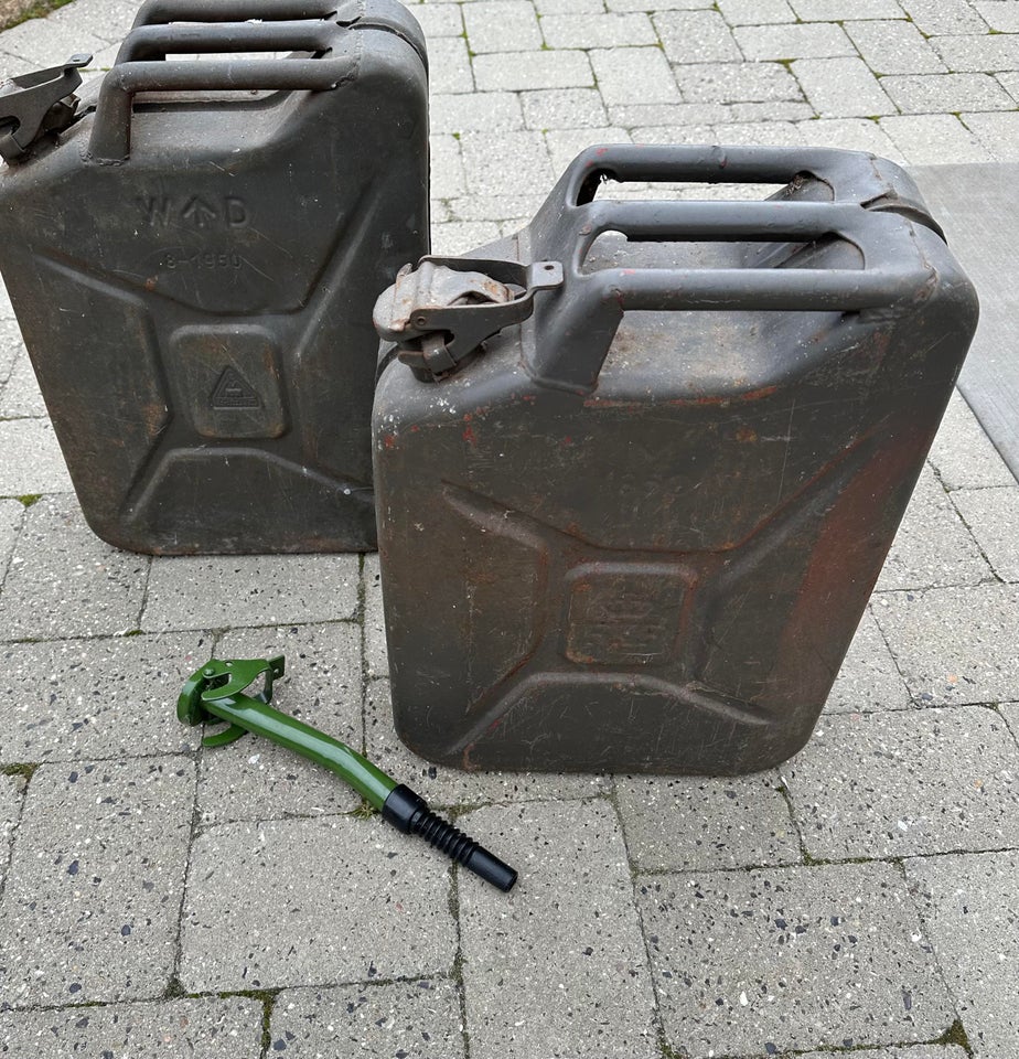 Benzindunke, Jerrycan